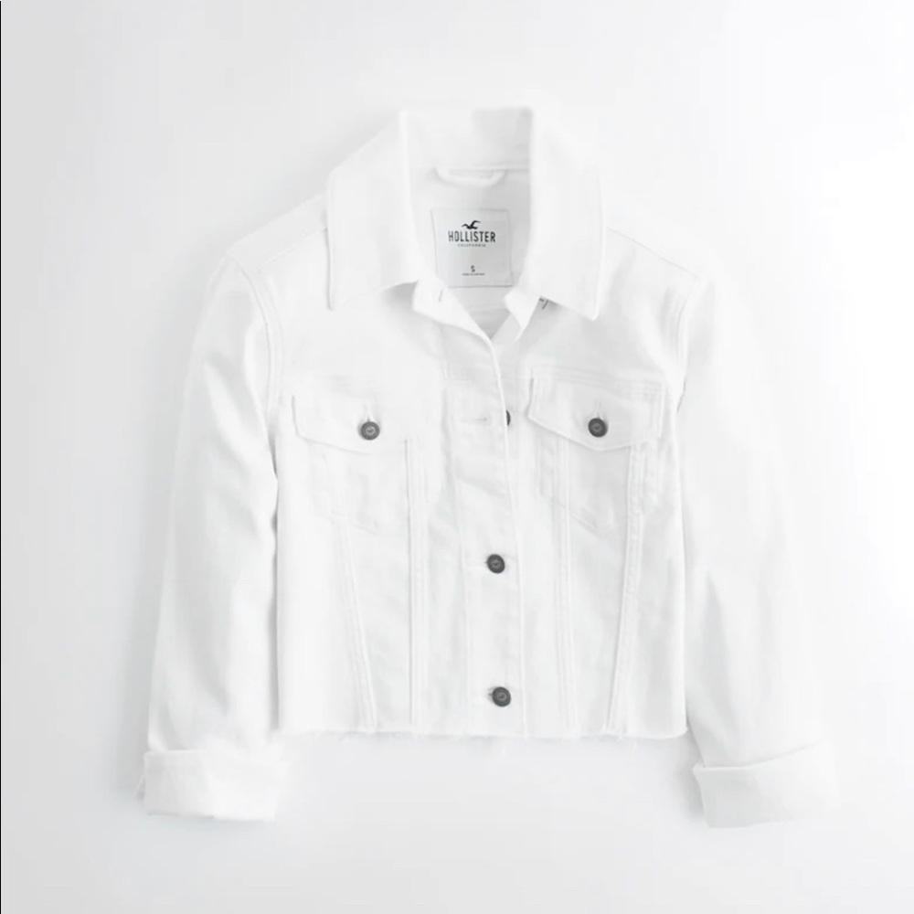CROPPED DENIM JACKET from Hollister